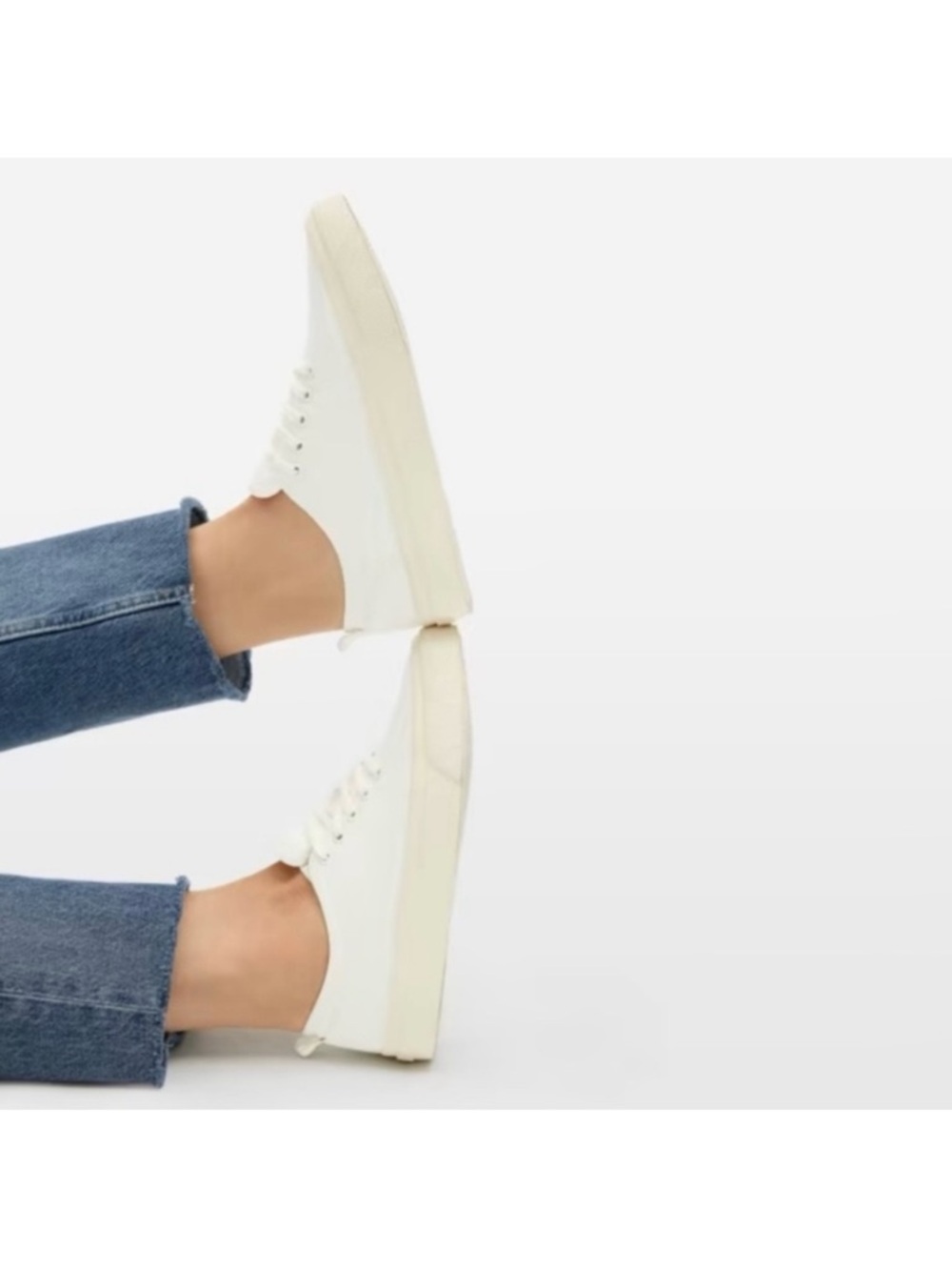 Brand New EVERLANE The Forever Sneaker White Women’s 7.5 / Men’s 5.5